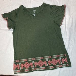 Olive Green T-shirt